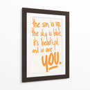Eres Hermosa (vers.2) - Kubistika | Cuadro decorativo de Canvas Lab