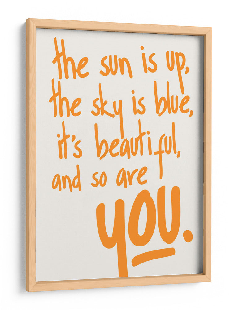 Eres Hermosa (vers.2) - Kubistika | Cuadro decorativo de Canvas Lab