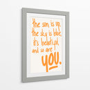 Eres Hermosa (vers.2) - Kubistika | Cuadro decorativo de Canvas Lab