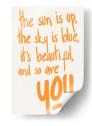 Eres Hermosa (vers.2) - Kubistika | Cuadro decorativo de Canvas Lab