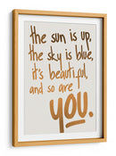 Eres Bella (vers.1) - Kubistika | Cuadro decorativo de Canvas Lab