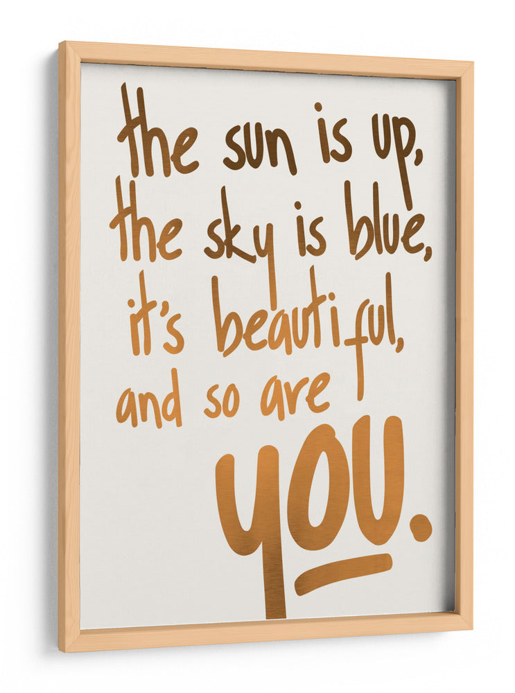 Eres Bella (vers.1) - Kubistika | Cuadro decorativo de Canvas Lab