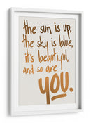 Eres Bella (vers.1) - Kubistika | Cuadro decorativo de Canvas Lab