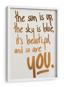 Eres Bella (vers.1) - Kubistika | Cuadro decorativo de Canvas Lab