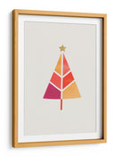 Pequeño árbol de Navidad - Kubistika | Cuadro decorativo de Canvas Lab