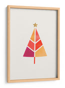 Pequeño árbol de Navidad - Kubistika | Cuadro decorativo de Canvas Lab