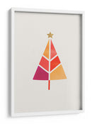 Pequeño árbol de Navidad - Kubistika | Cuadro decorativo de Canvas Lab