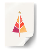 Pequeño árbol de Navidad - Kubistika | Cuadro decorativo de Canvas Lab