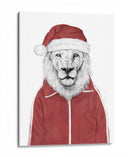 León de Papá Noel - Balazs Solti | Cuadro decorativo de Canvas Lab