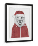 León de Papá Noel - Balazs Solti | Cuadro decorativo de Canvas Lab