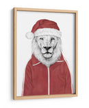 León de Papá Noel - Balazs Solti | Cuadro decorativo de Canvas Lab