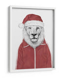 León de Papá Noel - Balazs Solti | Cuadro decorativo de Canvas Lab
