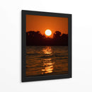Las olas del atardecer  - tijeraspics | Cuadro decorativo de Canvas Lab