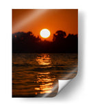Las olas del atardecer  - tijeraspics | Cuadro decorativo de Canvas Lab