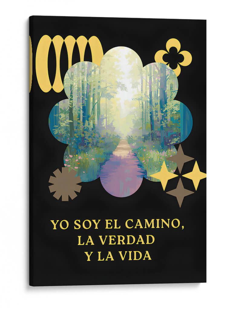 Arte Sacro L 005 - DEA Digital Esoteric Art | Cuadro decorativo de Canvas Lab