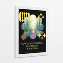 Arte Sacro L 005 - DEA Digital Esoteric Art | Cuadro decorativo de Canvas Lab