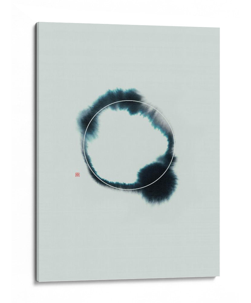 Círculo NAd2 | Azul - Thoth Adan | Cuadro decorativo de Canvas Lab