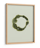 Circle NAd1 | Verde - Thoth Adan | Cuadro decorativo de Canvas Lab