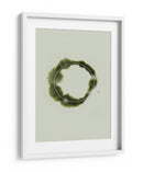 Circle NAd1 | Verde - Thoth Adan | Cuadro decorativo de Canvas Lab