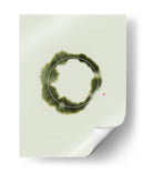 Circle NAd1 | Verde - Thoth Adan | Cuadro decorativo de Canvas Lab