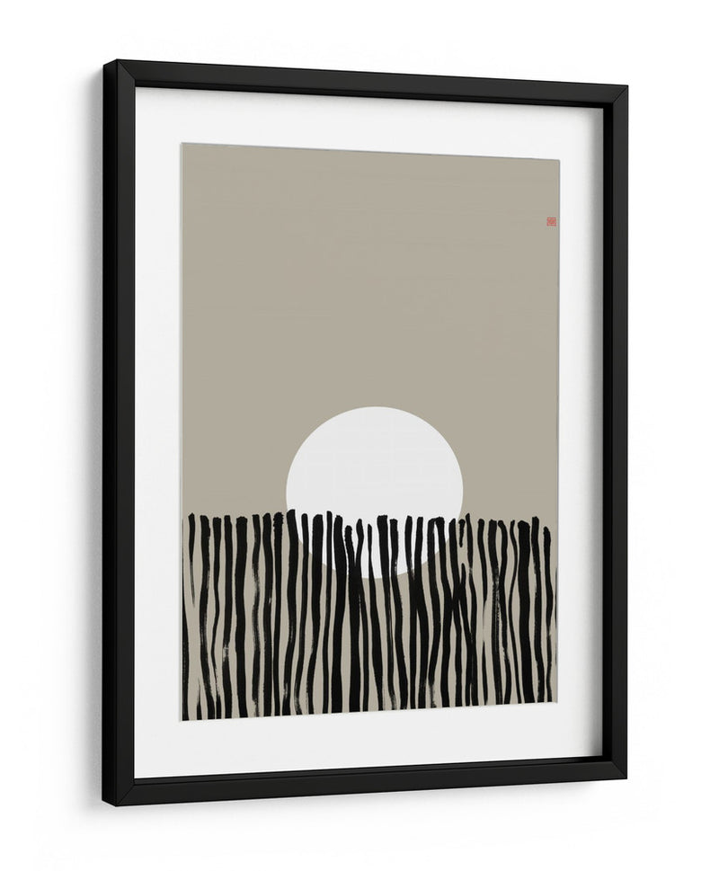 Luna Oculta NAd6 | Detrás de la Valla - Thoth Adan | Cuadro decorativo de Canvas Lab