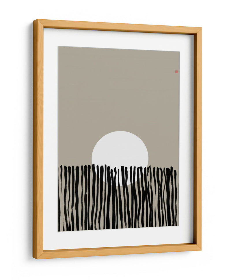 Luna Oculta NAd6 | Detrás de la Valla - Thoth Adan | Cuadro decorativo de Canvas Lab