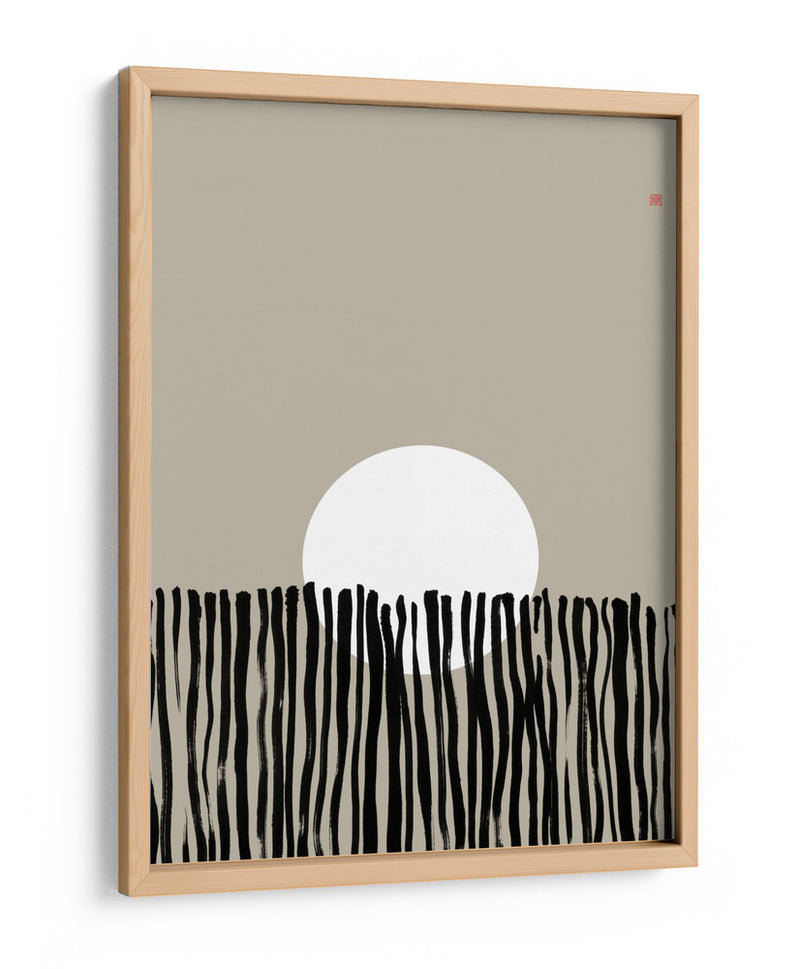 Luna Oculta NAd6 | Detrás de la Valla - Thoth Adan | Cuadro decorativo de Canvas Lab