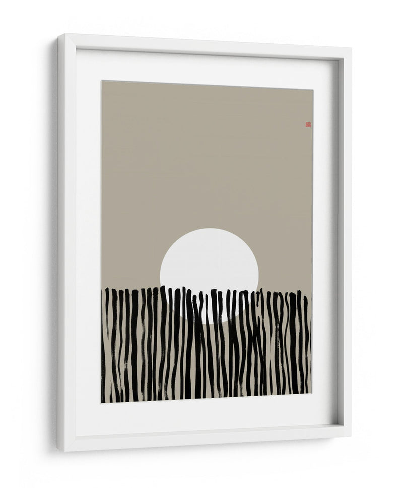 Luna Oculta NAd6 | Detrás de la Valla - Thoth Adan | Cuadro decorativo de Canvas Lab