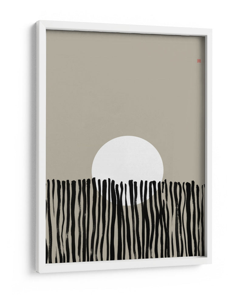 Luna Oculta NAd6 | Detrás de la Valla - Thoth Adan | Cuadro decorativo de Canvas Lab