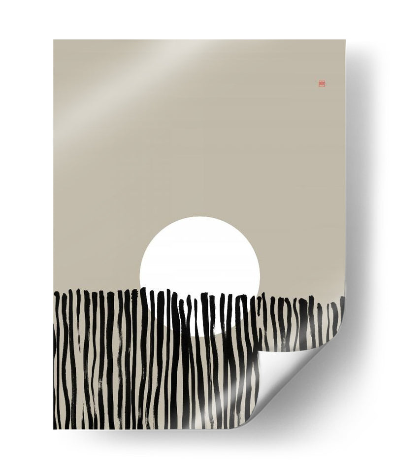 Luna Oculta NAd6 | Detrás de la Valla - Thoth Adan | Cuadro decorativo de Canvas Lab