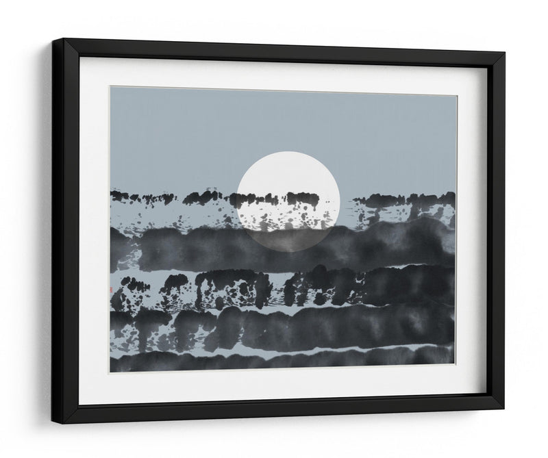 Luna Oculta NAd5 | Detrás del Horizonte - Thoth Adan | Cuadro decorativo de Canvas Lab