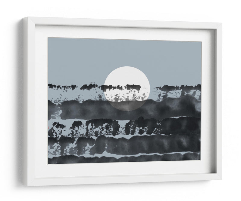 Luna Oculta NAd5 | Detrás del Horizonte - Thoth Adan | Cuadro decorativo de Canvas Lab