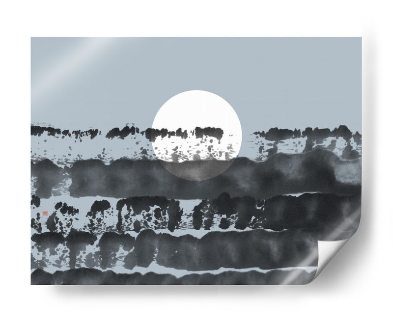 Luna Oculta NAd5 | Detrás del Horizonte - Thoth Adan | Cuadro decorativo de Canvas Lab