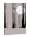 Luna Escondida NAd1 | Detrás de los Árboles - Thoth Adan | Cuadro decorativo de Canvas Lab