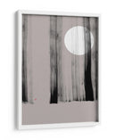 Luna Escondida NAd1 | Detrás de los Árboles - Thoth Adan | Cuadro decorativo de Canvas Lab
