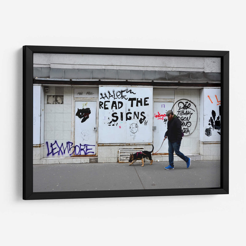 Read the signs | Cuadro decorativo de Canvas Lab