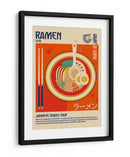 Ramen Estampa de Comida Japonesa - Retrodrome | Cuadro decorativo de Canvas Lab