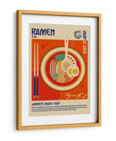 Ramen Estampa de Comida Japonesa - Retrodrome | Cuadro decorativo de Canvas Lab
