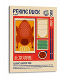 Pato Pekín Comida japonesa Imprimir - Retrodrome | Cuadro decorativo de Canvas Lab