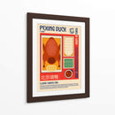 Pato Pekín Comida japonesa Imprimir - Retrodrome | Cuadro decorativo de Canvas Lab