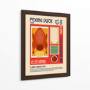 Pato Pekín Comida japonesa Imprimir - Retrodrome | Cuadro decorativo de Canvas Lab
