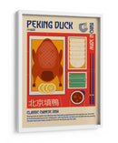 Pato Pekín Comida japonesa Imprimir - Retrodrome | Cuadro decorativo de Canvas Lab