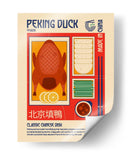 Pato Pekín Comida japonesa Imprimir - Retrodrome | Cuadro decorativo de Canvas Lab