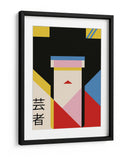 Estampa de Chica Geisha de los 80 - Retrodrome | Cuadro decorativo de Canvas Lab