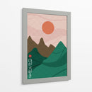 Sanmyaku - Fadil Roze | Cuadro decorativo de Canvas Lab