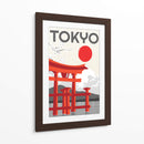 Sol de Tokio - Fadil Roze | Cuadro decorativo de Canvas Lab