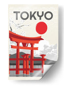Sol de Tokio - Fadil Roze | Cuadro decorativo de Canvas Lab