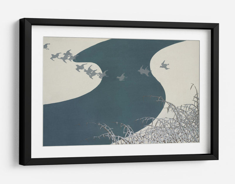 Aves de Momoyogusa - Kamisaka Sekka | Cuadro decorativo de Canvas Lab