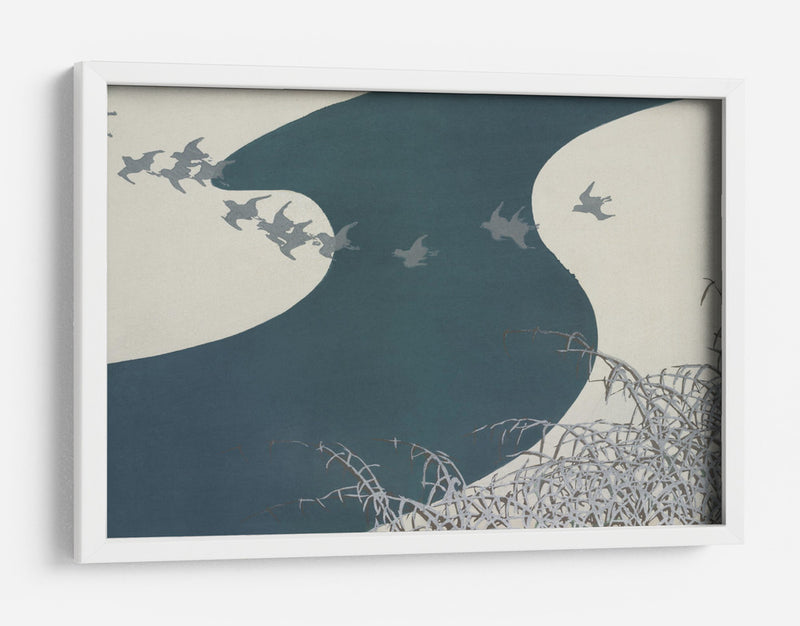 Aves de Momoyogusa - Kamisaka Sekka | Cuadro decorativo de Canvas Lab