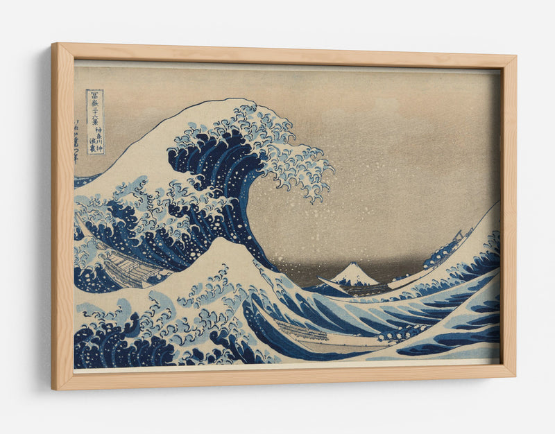 La gran ola de Kanagawa - Katsushika Hokusai | Cuadro decorativo de Canvas Lab